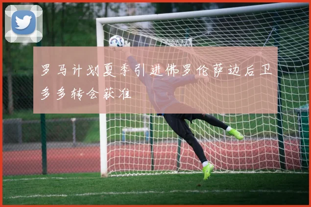 罗马计划夏季引进佛罗伦萨边后卫多多转会获准